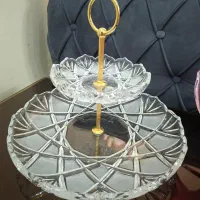 ظرف شیرینی دو طبقه والتر