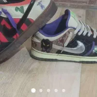 کفش جردن ایرفورس خاص کاستوم شده نایاب ۴۲قالب کوچیک