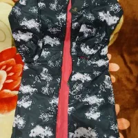 بارونی بلند، دو رو طرح دار، فری سایز تا 48