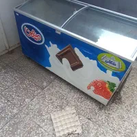 یخچال فریزر خوابیده بستنی کاملا سالم|یخچال و فریزر|رشت, بلوار گیلان|دیوار