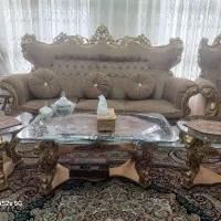 مبل منبت کاری شده با ست بوفه