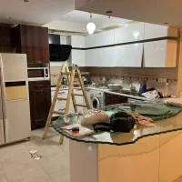 کابینت های گلاس ترک در حد نو|جاکفشی، کمد، دراور|کرج, شهرک دریا|دیوار