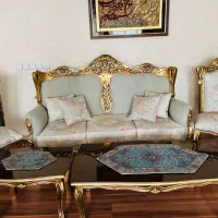 مبل سلطنتی ۹ نفره تمام چوب