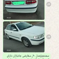 سمند LX ساده، مدل ۱۳۹۰|خودرو سواری و وانت|رفسنجان, |دیوار