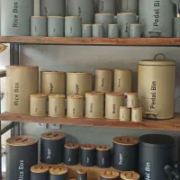 سرویس آشپزخانه پاسماوری جا ادویه جا حبوبات