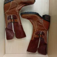 چکمه چرم اصل