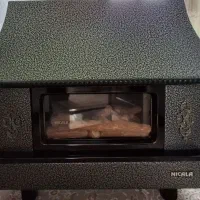 بخاری گازی طرح شومینه نیک کالا