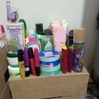 لوازم آرایشی ریمل نمک بدن ژل ابرو و ...