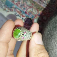 انگشتر زبرجد لعل زمرد شرف شمس تورمالین فیروزه|جواهرات|کرمان, |دیوار