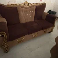 کاناپه 7 نفره به همراه میزجلومبلی|مبلمان خانگی و میز عسلی|کاشان, لتحر|دیوار