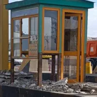 کیوسک نگهبانی و باسکول دکه کانکس بوفه