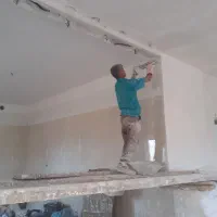 گچ کاری گچگاری سفید کاری لکه گیری