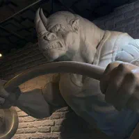 مجسمه کرگدن بدنساز مجسمه کرگدن وزنه بردار با هالتر|مجسمه، تندیس، ماکت|تهران, وردآورد|دیوار