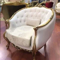 مبلمان کلاسیک راحتی زمرد لگنی چوب گردو رنگبندی