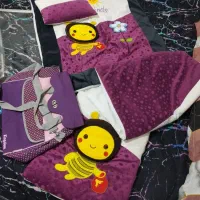 سرویس خواب کودک و کیف کودک|رختخواب، بالش، پتو|تایباد, |دیوار