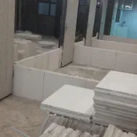 گچکارکنافکار تخریب بازسازی بنای پنل دیوارگچ شومینه