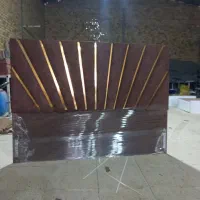 تخت دونفره مدل لیزری کد160|تخت و سرویس خواب|قم, نیروگاه|دیوار