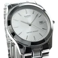 ساعت عقربه ای نقره ای Casio تقویم دار|ساعت|تهران, اقدسیه|دیوار