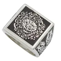 انگشتر نقره نادعلی