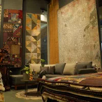 گالری فرش جیلانی بازار بهکیش|فرش|کیش, |دیوار