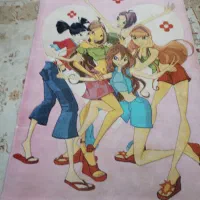 فرش مدل باربی کودک|فرش|لنگرود, |دیوار