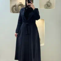 مانتو کلوش مجلسی مشکی سایز ۳۸ تا۴۲