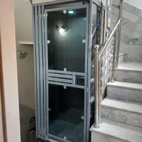 بالابر و آسانسور کوچک خانگی بین پله هیدرولیک کششی