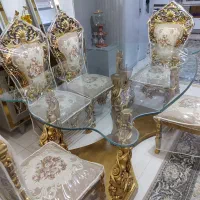 میز نهار خوری 6نفره در حد صفر