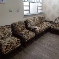 مبل ۷ نفره سالم و تمیز زیر زیر قیمت|مبلمان خانگی و میز عسلی|اهواز, یوسفی|دیوار