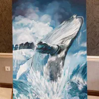 تابلو وال  تک نسخه