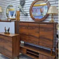 ست آینه کنسول . جا کفشی . میز تلویزیون