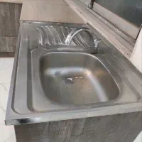 کابینت کارکرده با هود سینک و گاز خارجی