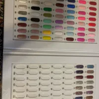 مقداری وسایل ناخن استفاده نشده