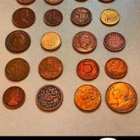 آلبوم سکه های خارجی به صورت کلی فروخته میشود|کلکسیون سکه، تمبر، اسکناس|قم, پشت انبار نفت|دیوار