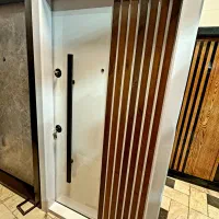 درب ضد سرقت/ضدسرقت/داخلی/چوبی/اتاقی سفید مدرن