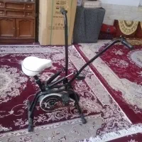 دوچرخه ثابت ورزشی سالم چندکاره کم کارکرد|تجهیزات ورزشی|قم, سید معصوم|دیوار