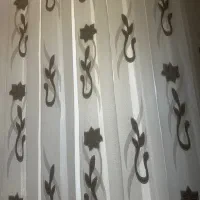 فروش پرده سفید ۱۸متری پلیسه دارپنج متر|پرده، رانر، رومیزی|دره شهر, |دیوار