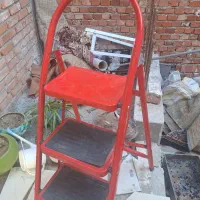 نردبان ۳ پله اتو مو و استند و انواع گل با گلدان