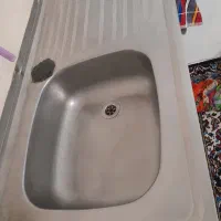 سینک ظرفشویی تک قلو|مصالح و تجهیزات ساختمان|جاسک, |دیوار