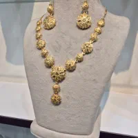 نیم ست آب طلا زنانه|جواهرات|کرج, المهدی|دیوار