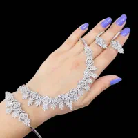 نیم‌ست‌ نقره جواهری هدیه‌ای ماندگاربرای عزیزانتان|جواهرات|تبریز, |دیوار