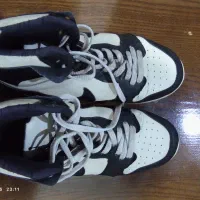 کتونی جردن سفید مشکی سایز ۴۰/۴۱|کیف، کفش، کمربند|رشت, آتشگاه|دیوار