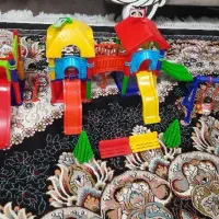 پازل ۲۰۰تکه و بارک بازی|اسباب‌‌بازی|صومعه‌سرا, |دیوار
