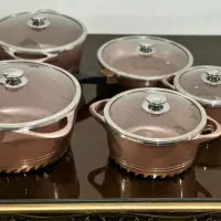 سرویس قابلمه چدن ایتالیایی MGS نو