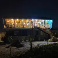 کلبه چوبی ،سویسی،آلاچیق پله گرد