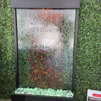 آبنما شیشه ای استیل|عمده‌فروشی|هشتگرد, طاووسیه|دیوار