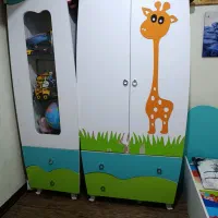 تخت،کمد،ویترین،میز کودک ،تشک سالم|تخت و صندلی بچه|قزوین, |دیوار