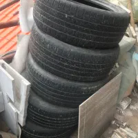 چند حلقه لاستیک ضایعاتی