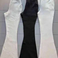 شلوار بوتکات سفید