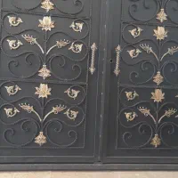 درب آهنی حیاط باغ ویلا گاراژ|مصالح و تجهیزات ساختمان|سبزوار, طبرسی (جعفرآباد)|دیوار